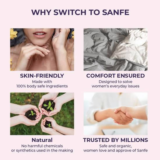 Sanfe Lavender & Chamomile 3 In 1 Intimate Wash