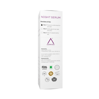 Flawless Finesse By HealthAid Night Serum