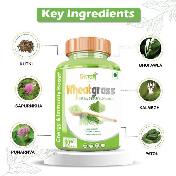 Divya Shree Wheatgrass Capsules