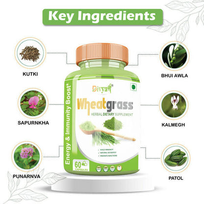 Divya Shree Wheatgrass Capsules