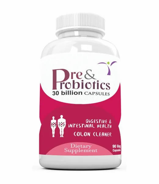 Ramini Bio Nutrition Pre & Probiotics 30 Billion Veg Capsules