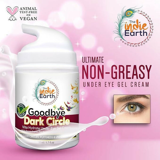 Buy The Indie Earth Good Bye Dark Circles Vita Rich Under Eye Gel Cream from DrMediCart, Ship from India to USA