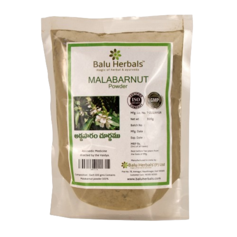 Balu Herbals Malabar Nut (Addasaram) Powder