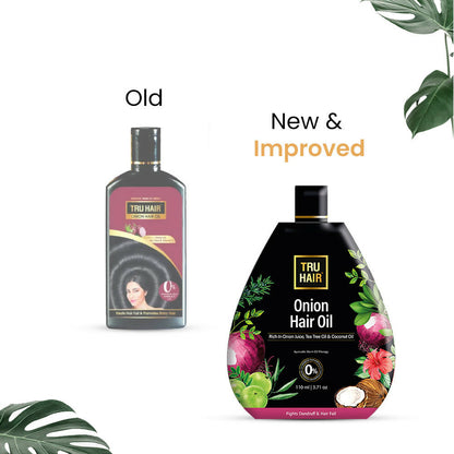 Tru Hair & Skin Onion Hair Oil