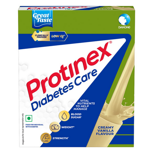 Buy Protinex Diabetes Care Nutritional Drink Powder for Adults - Creamy Vanilla Flavor from DrMediCart, Ship from India to USA