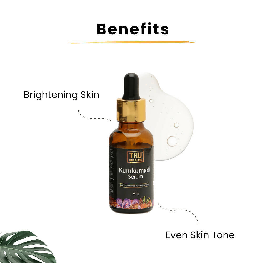 Tru Hair & Skin Kumkumadi & Niacinamide Serum - Drmedicart