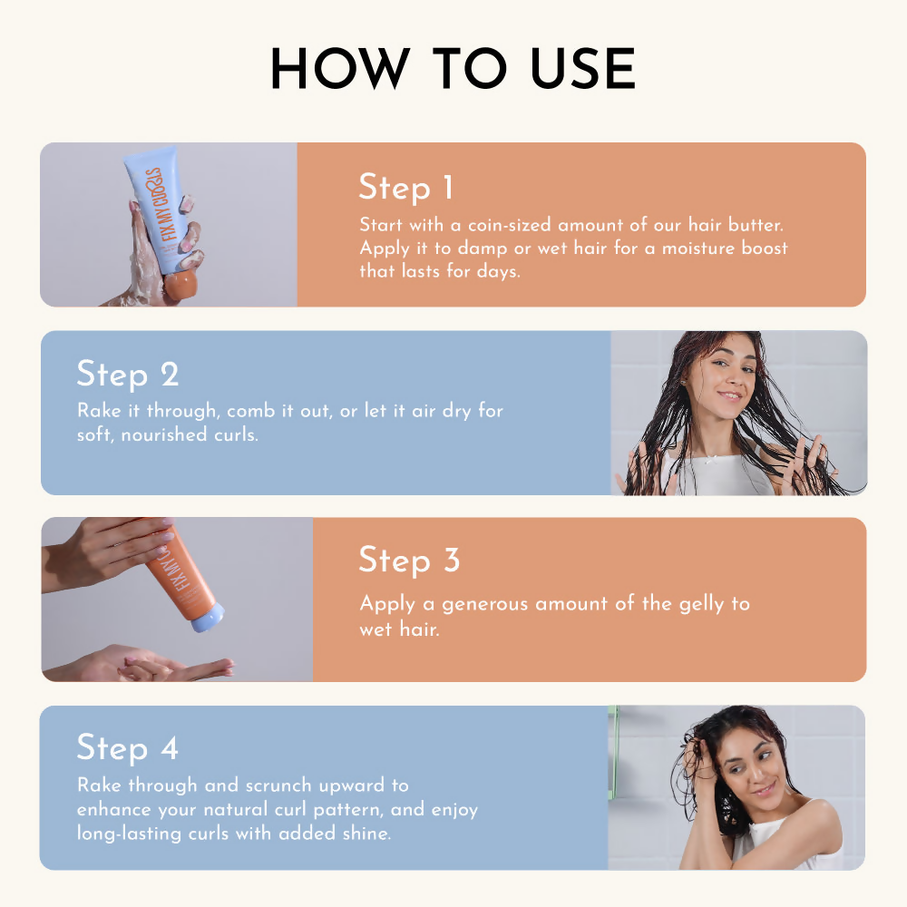 Fix My Curls Curl Quenching Moisture Styling Duo