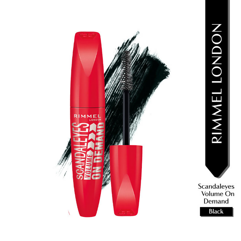Rimmel London Scandaleyes Volume On Demand  - Black