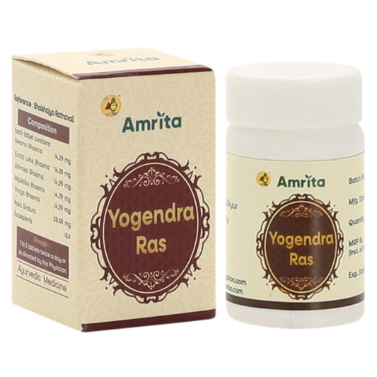 Buy Amrita Yogendra Ras Tablets from DrMediCart, Ship from India to USA