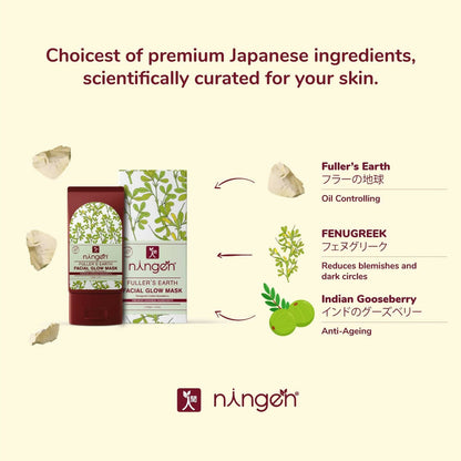 Ningen Fuller’s Earth Facial Glow Mask