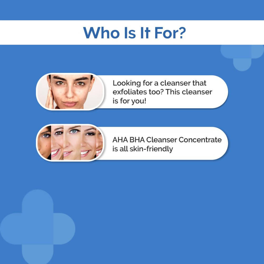 The Derma Co AHA BHA Cleanser Concentrate - Drmedicart