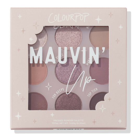 ColourPop 9pan Pressed Powder Palette - Mauvin' Up