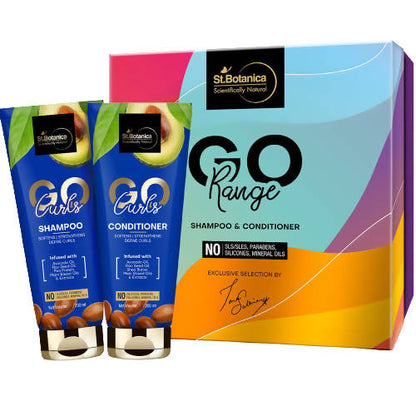 Buy St.Botanica Go Curl Shampoo And Conditioner Combo from DrMediCart, Ship from India to USA