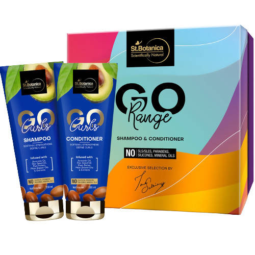 Buy St.Botanica Go Curl Shampoo And Conditioner Combo from DrMediCart, Ship from India to USA