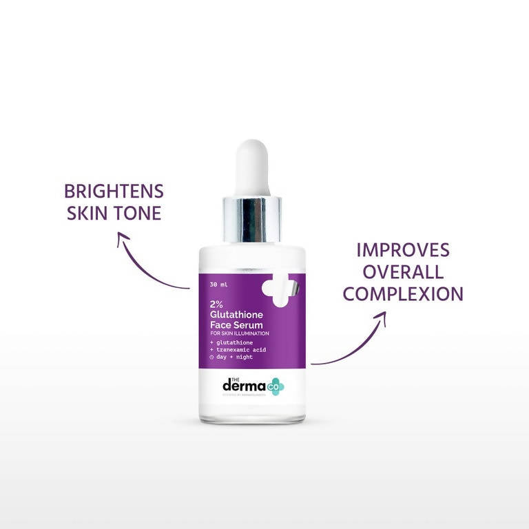 The Derma Co 2% Glutathione Face Serum For Skin Illumination - Drmedicart