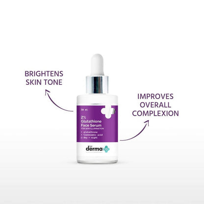 The Derma Co 2% Glutathione Face Serum For Skin Illumination - Drmedicart
