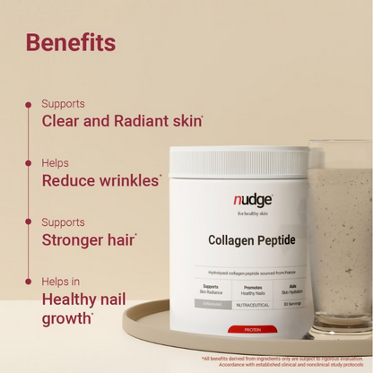 Nudge Collagen Peptide Unflavoured Protein Powder