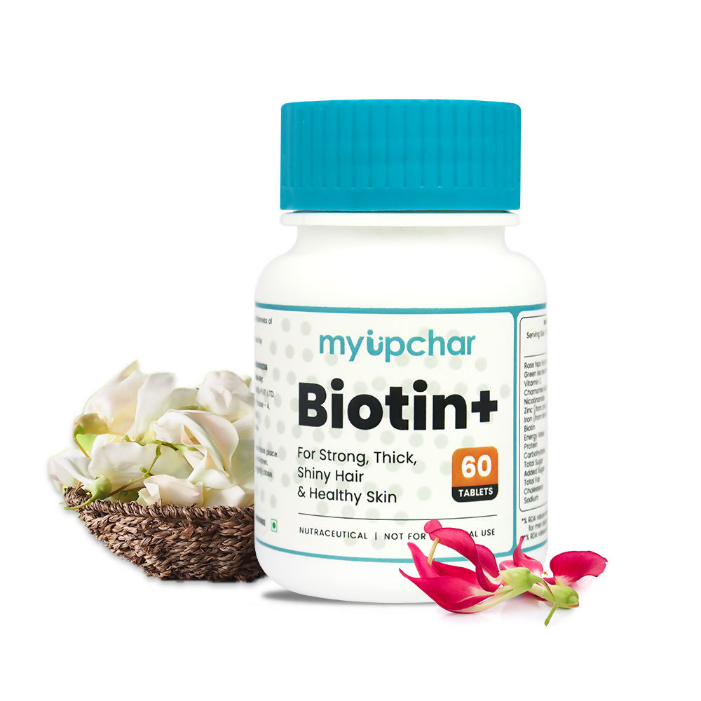 myUpchar Ayurveda Biotin+ Tablets