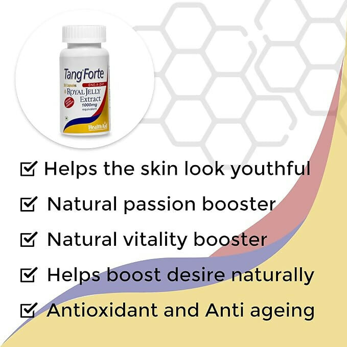 HealthAid Tang Forte Royal Jelly Extract 1000 mg Capsules