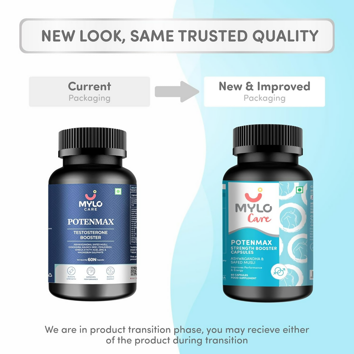 Mylo Care Potenmax Male Fertility Supplement - Veg Capsules