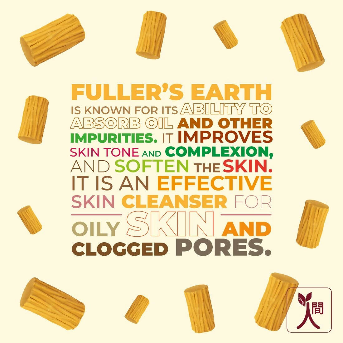 Ningen Fuller’s Earth Facial Glow Mask