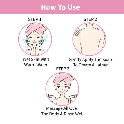 Nykaa Naturals Rose & Geranium Balancing Bathing Soap - Drmedicart
