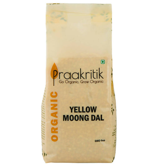 Buy Praakritik Organic Yellow Moong Dal from DrMediCart, Ship from India to USA