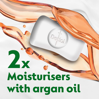 Dettol Skincare Moisturizing Beauty Bathing Soap Bar With Argan Oil