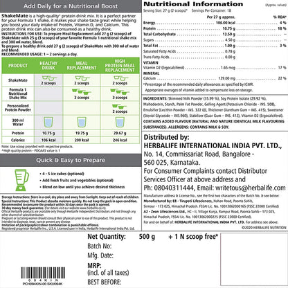 Herbalife Nutrition Shakemate Milk Based Protein