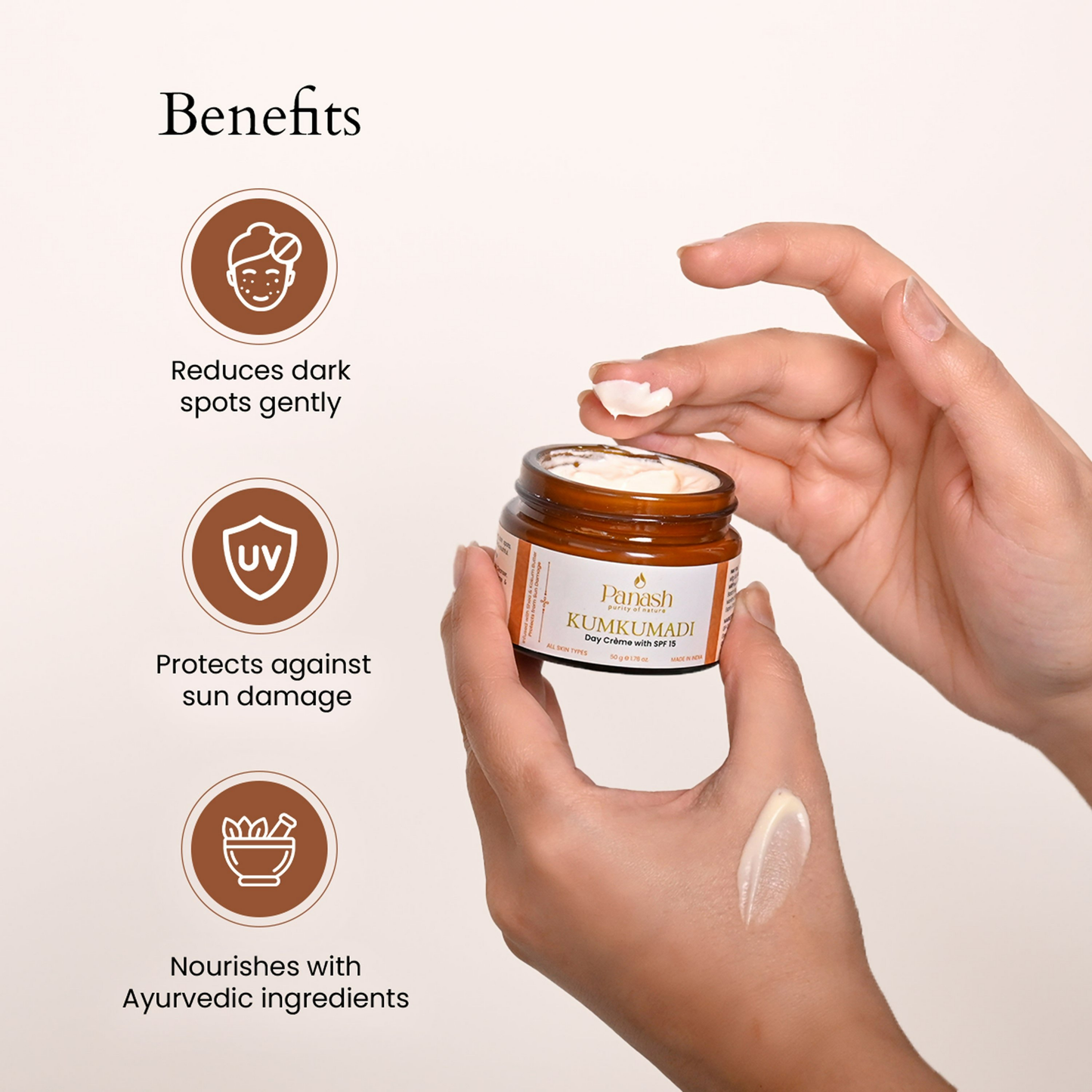 Panash Kumkumadi Nourishing Day Creme