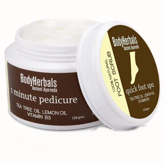 Buy BodyHerbals 1 minute pedicure, Foot Scrub from DrMediCart, Ship from India to USA