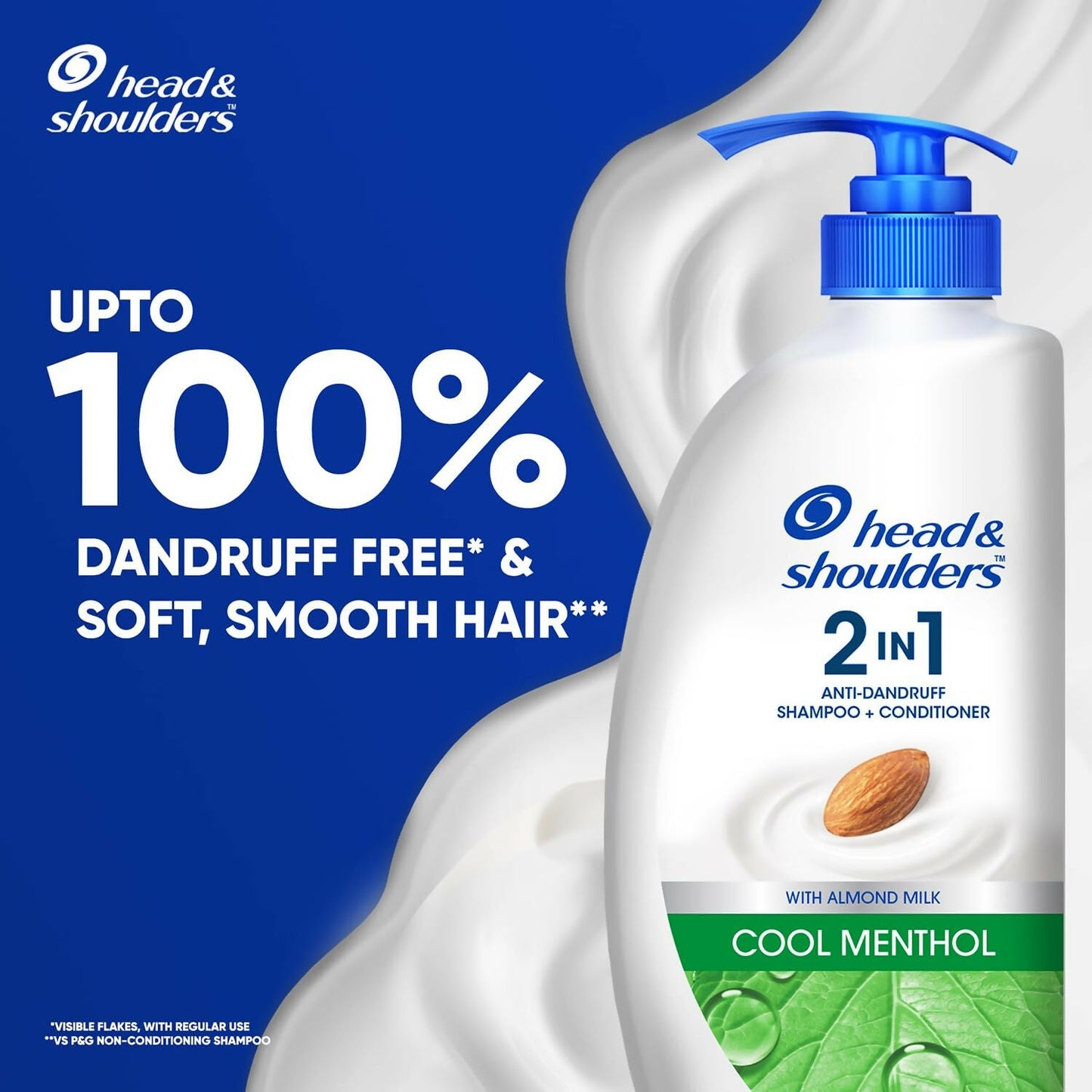 Head & Shoulders 2-in-1 Cool Menthol Anti Dandruff Shampoo + Conditioner