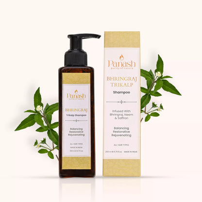 Panash Bhringraj Trikalp Hair Shampoo