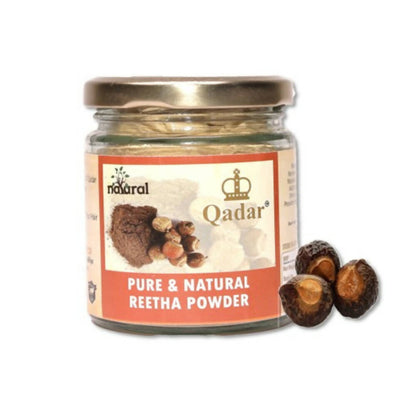 Qadar Pure & Natural Reetha Powder