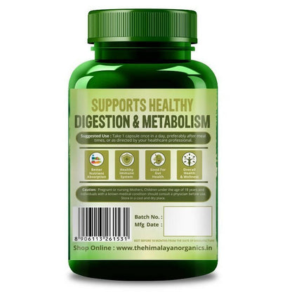 Himalayan Organics Plant Based Digestive Care Vegetarian Capsules