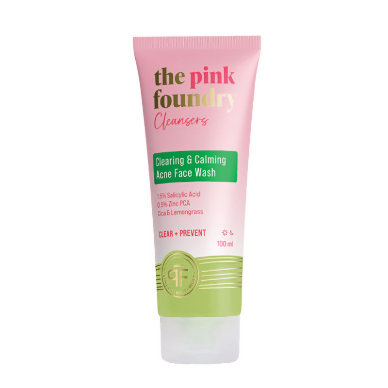 The Pink Foundry Salicylic Acid Acne Face Wash