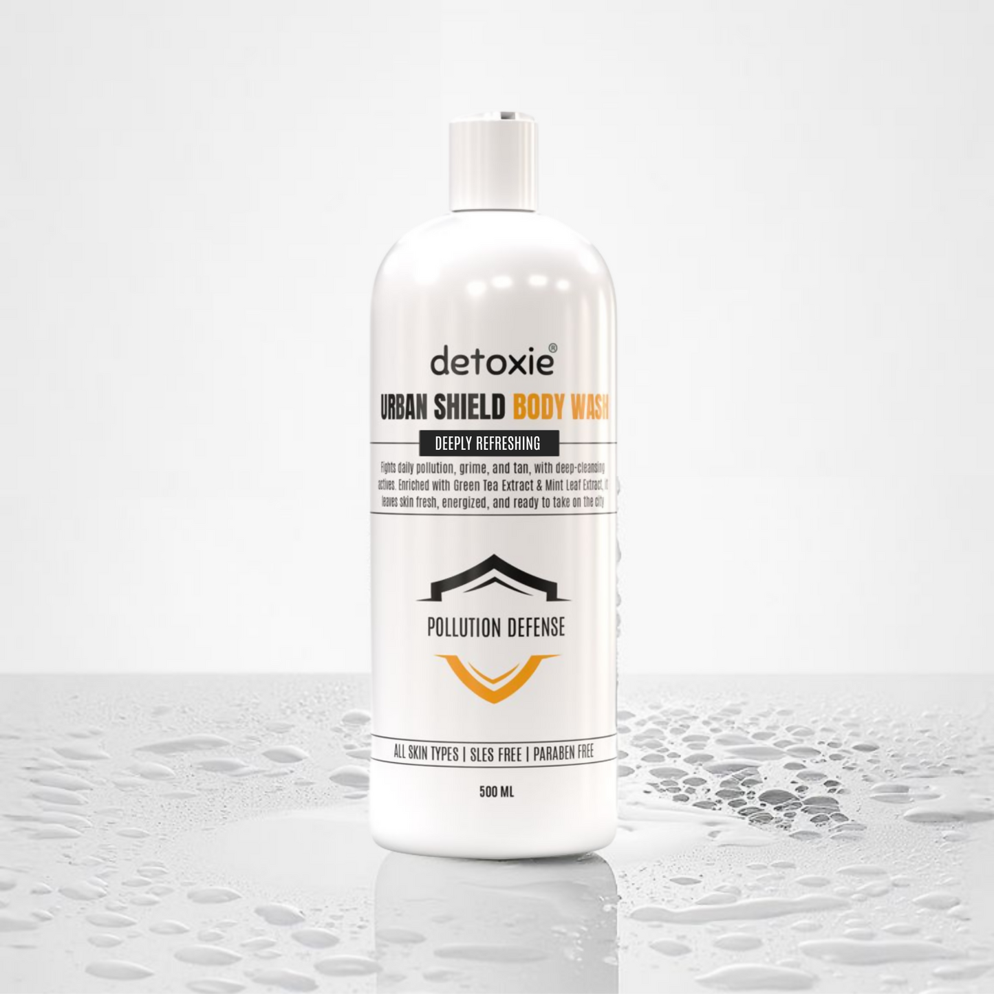 Detoxie Body Wash & Body Scrub Combo - Urban Shield