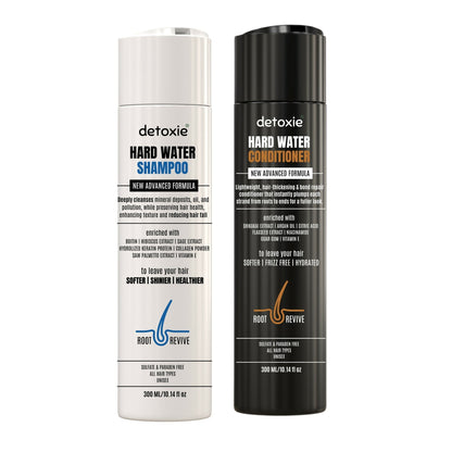 Detoxie Shampoo & Conditioner Combo - Hard Water Repair