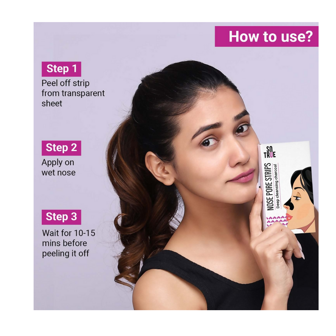 Sotrue Charcoal Nose Pore Deep Cleansing Strips