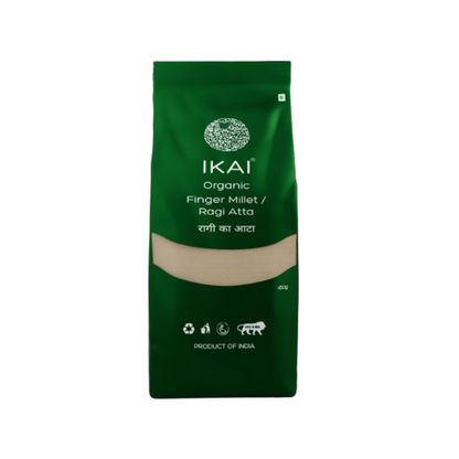 IKAI Organic Finger Millet/Ragi Atta