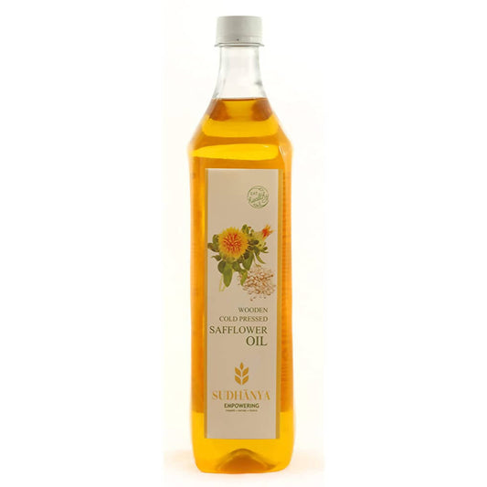 Sudhanya Safflower Oil - Wooden Cold Pressed