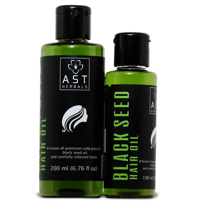 AST Herbals Black Seed Hair Oil (Kalonji & Coconut Oils with Special Herbs) - DrMediCart