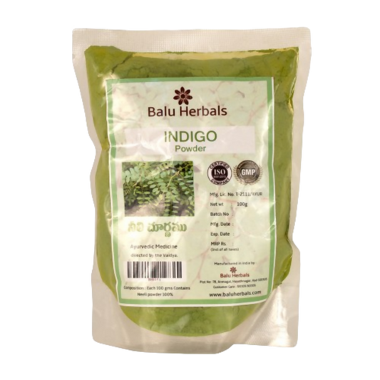 Balu Herbals Indigo (Neeli) Powder