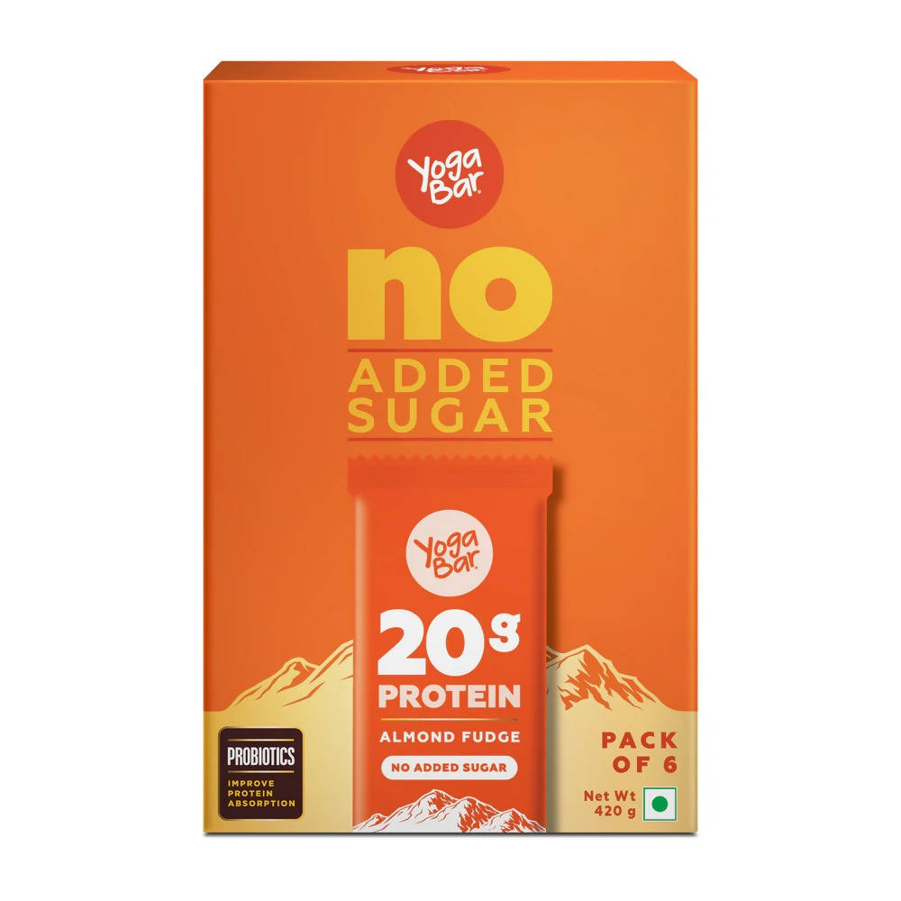Buy Yoga Bar Almond Fudge No Added Sugar Protein Bars from DrMediCart