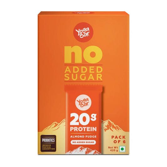 Buy Yoga Bar Almond Fudge No Added Sugar Protein Bars from DrMediCart