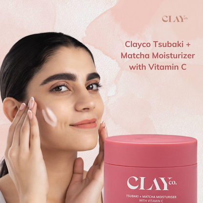 Clayco Tsubaki + Matcha Moisturizer With Vitamin C