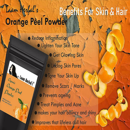 Laam Herbal's Rose Petal, Orange Peel, Multani Mitti, Aloe Vera, Neem Leaf, Sandalwood Powder