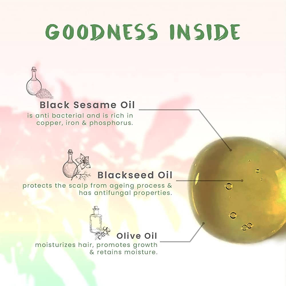 FOY Naturals 24 Element Hair Oil For Greying Hair