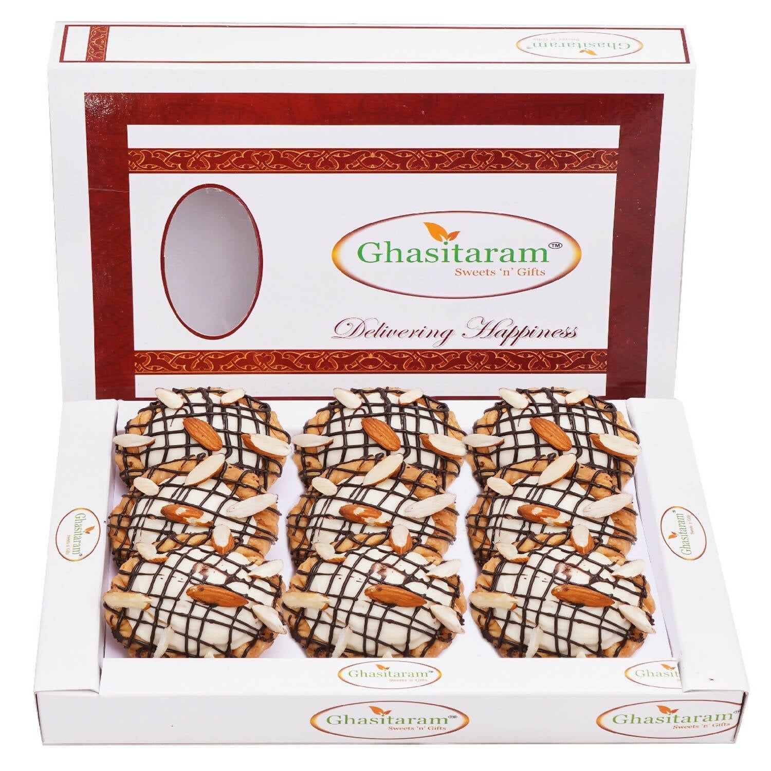 Ghasitaram Chocolate Filled Chandrakala