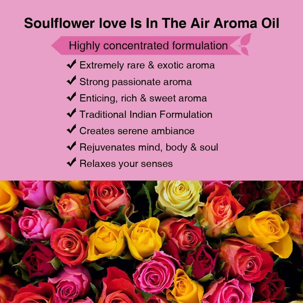 Soulflower Love Is In The Air Aroma Oil - DrMediCart